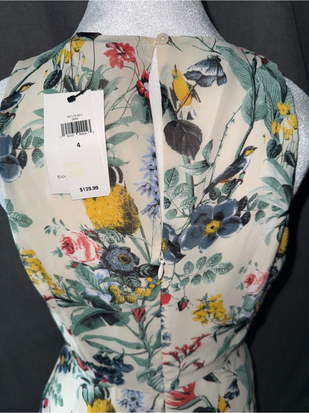 Banana Republic Floral Dress NWT - Picture 5 of 8